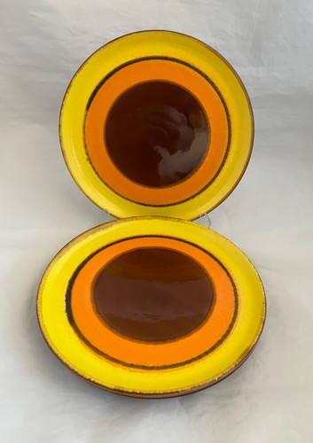 ZELLER KERAMIK "Havana" Side Plates, West Germany - photo 2