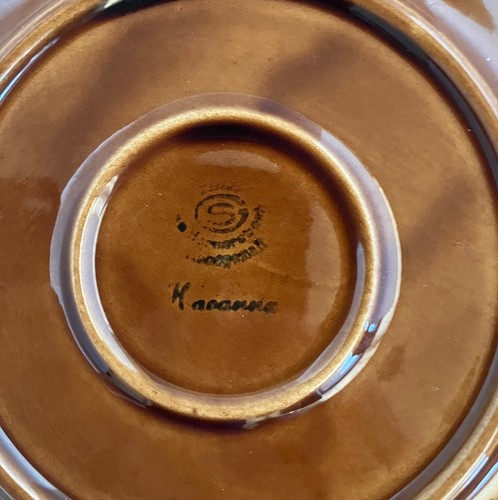 ZELLER KERAMIK "Havana" Side Plates, West Germany - photo 4