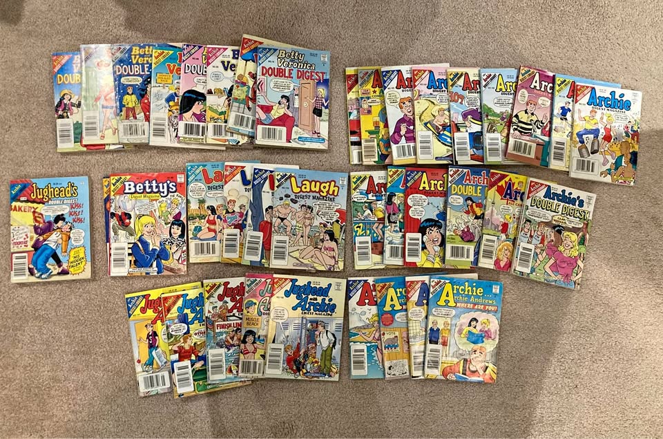 Archie Digest Comic Collection (39 Comics)