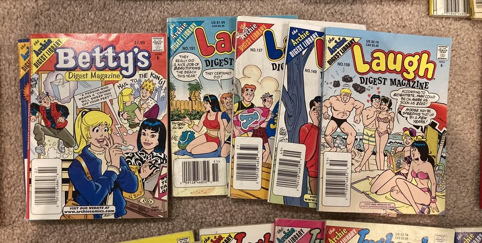 Archie Digest Comic Collection (39 Comics) - photo 5