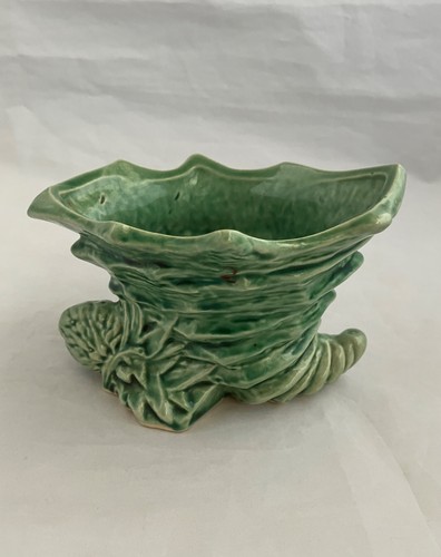 McCOY POTTERY Cornucopia & Thistle Planter Set - photo 2