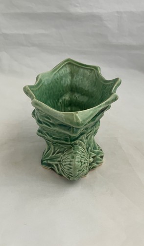 McCOY POTTERY Cornucopia & Thistle Planter Set - photo 5