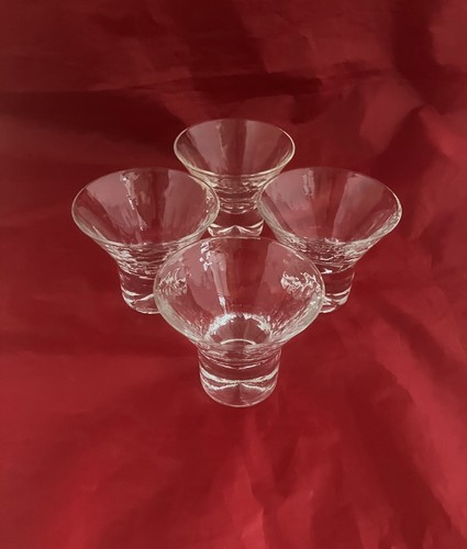 GORAN WARFF Designed "Rustica" Cocktail Glasses for Pukeberg