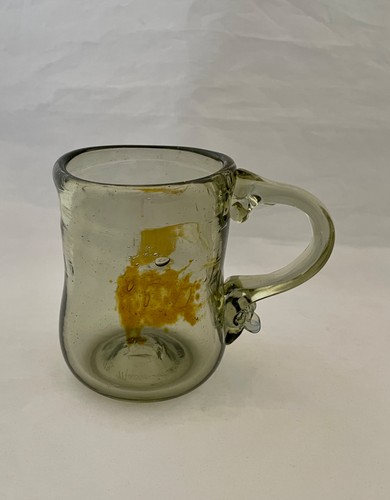MICHEAL ROBB Studio Glass Mug, Signed and Dated 1973 - photo 2