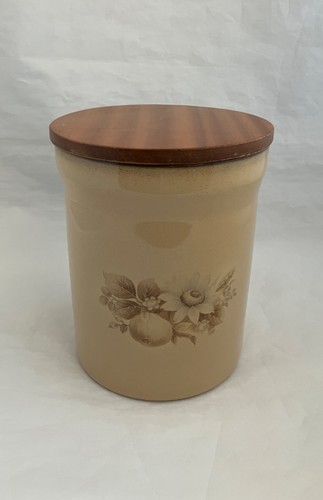 DENBY Stoneware "Memories" Canister, England
