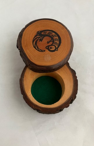 BILL HELIN Signed Cedar Tsimshian "Otter" Box, British Columbia - photo 4