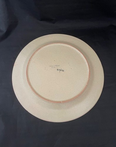 BALDELLI Abstract Flowering Tree Plate, Italy - photo 3