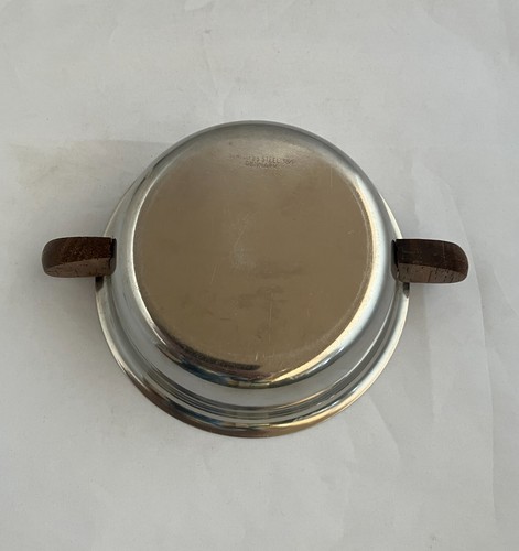 DANISH MODERN Stainless Steel & Teak Accent Creamer Set - photo 5