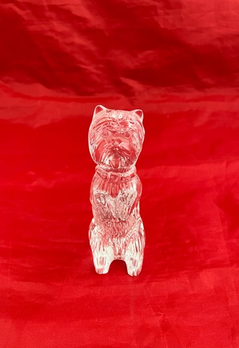 WATERFORD Crystal Scottish Terrier Figurine, Ireland