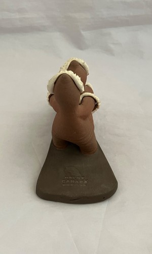 HElGA SZECSI Signed Studio Pottery Inuit Children, Montreal - photo 3