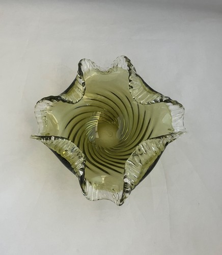 CHALET ARTISTIC GLASS Signed "Heritage Collection" Bowl, Canada - photo 2