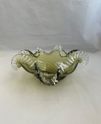 CHALET ARTISTIC GLASS Signed "Heritage Collection" Bowl, Canada - photo 3