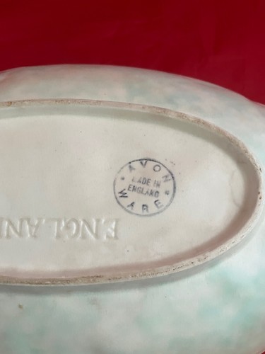 AVON WARE Art Deco Pansy Dish, England - photo 5