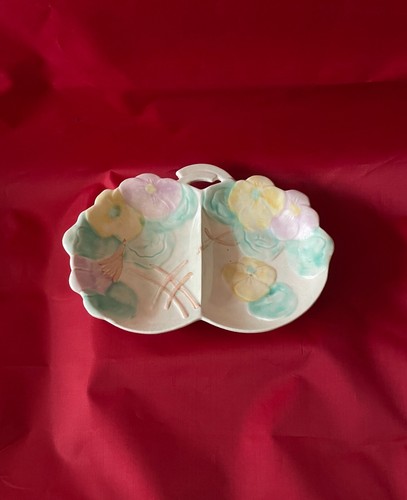 AVON WARE Art Deco Divided Pansy Dish, England - photo 2