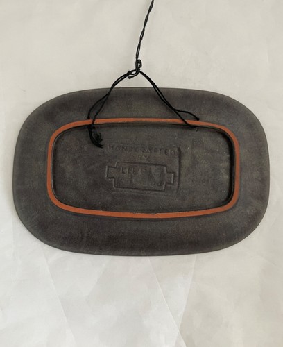 LIEBIG POTTERY Mid-Century Inuit Seal Hunter Wall Plate, Canada - photo 4