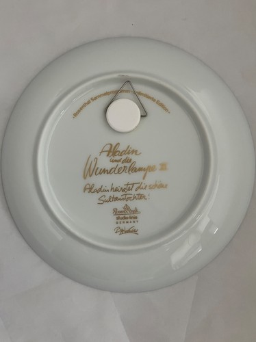 BJORN WIINBLAD Aladdin & the Sultan's Daughter # 11 Wall Plate - photo 4