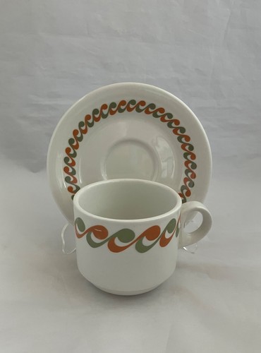 STEELITE Mid-Century "Laurentian" Cup Set, England