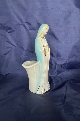 PRAYING MADONNA 1950’s 11" Planter - photo 4
