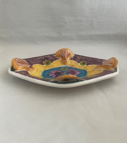 MATTHIAS OSTERMANN Signed Shallow Chanterelle Mushroom Dish - photo 2