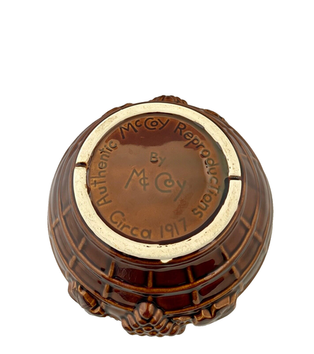 McCOY POTTERY Authentic Reproduction of a 1917 Cuspidor - photo 5