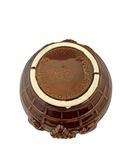 McCOY POTTERY Authentic Reproduction of a 1917 Cuspidor - photo 5