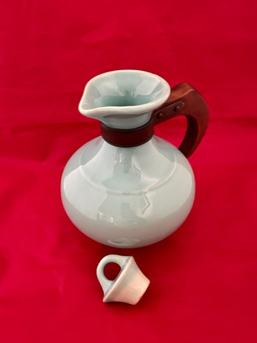 GLADDING McBEAN 1930's California Pottery Pitcher with Lid - photo 5