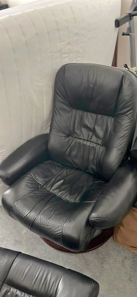 Very comfortable Lane chair and ottoman for sale.