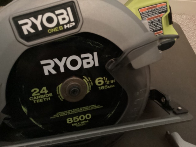 Ryobi 18v Hp Circular Saw - photo 2