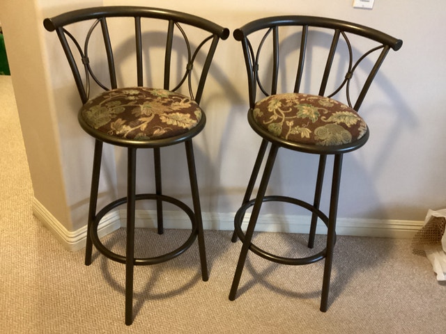 2 Bar Stools ($30 for both)