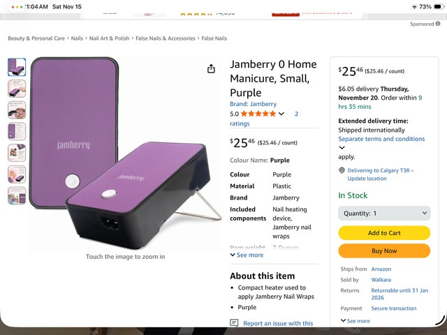 Jamberry Nail Dryer - photo 4