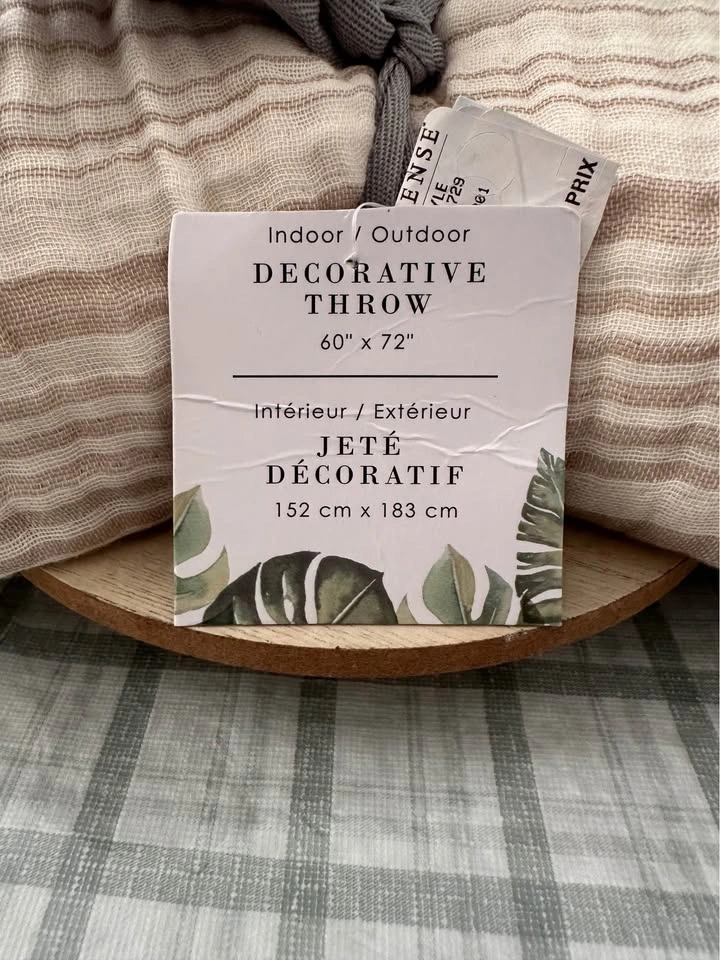 HomeSense Indoor/Outdoor Decorative Throw - photo 3