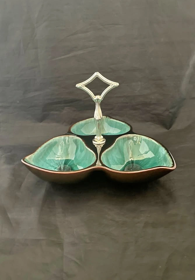 Vintage: Divided Nut Tray by Blue Mountain Pottery, Canada