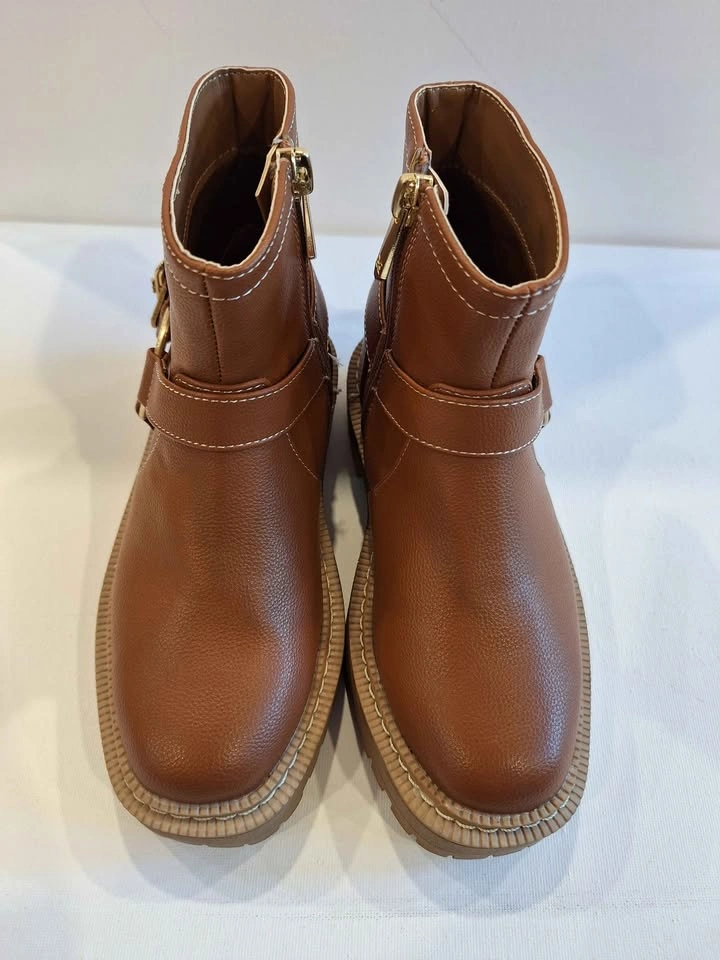 New Sam Edelman Girls Lucianna Marie Moto Boots Size 12 - photo 5