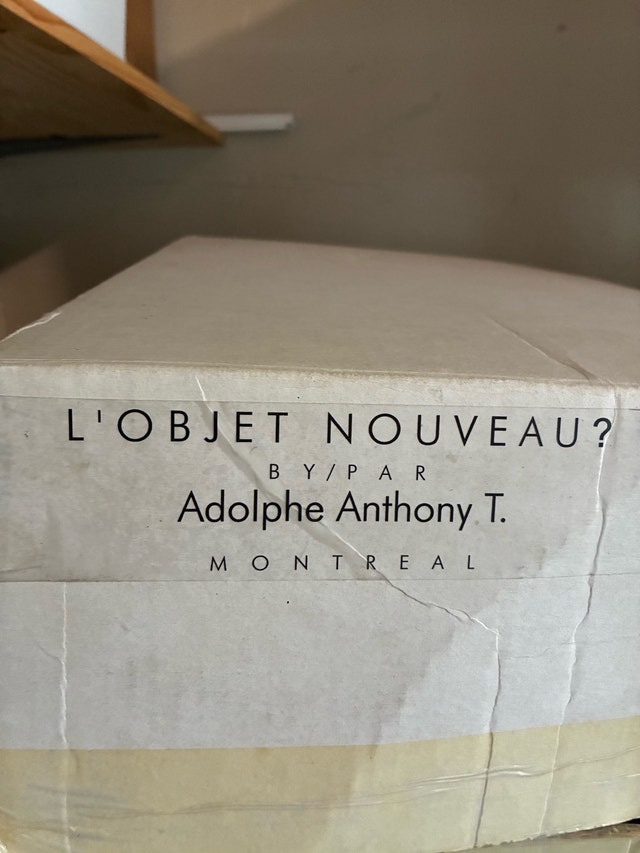 Adolphe Anthony T art piece