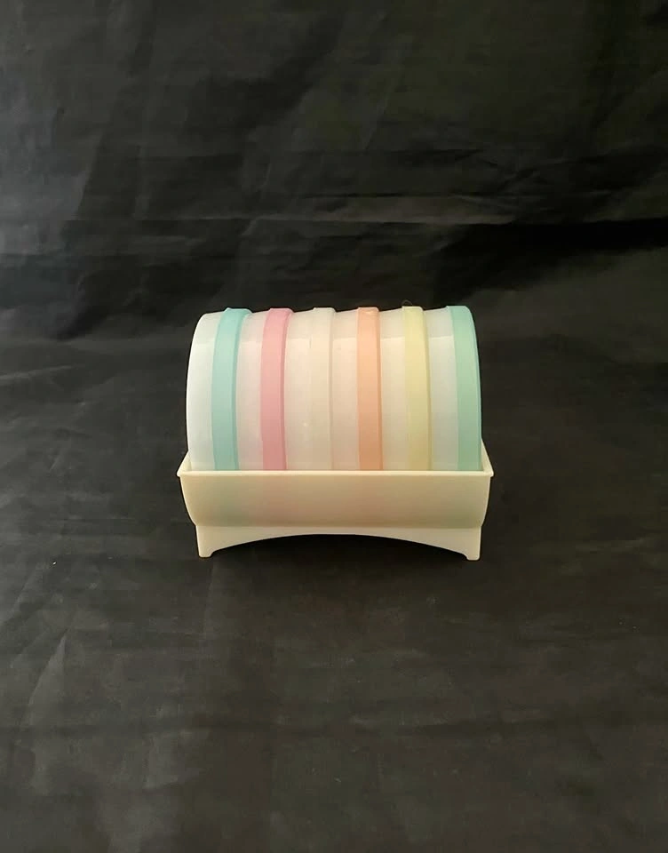 Vintage: 1960’s Tupperware Coaster Set