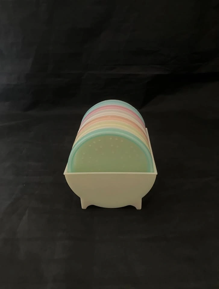 Vintage: 1960’s Tupperware Coaster Set - photo 2
