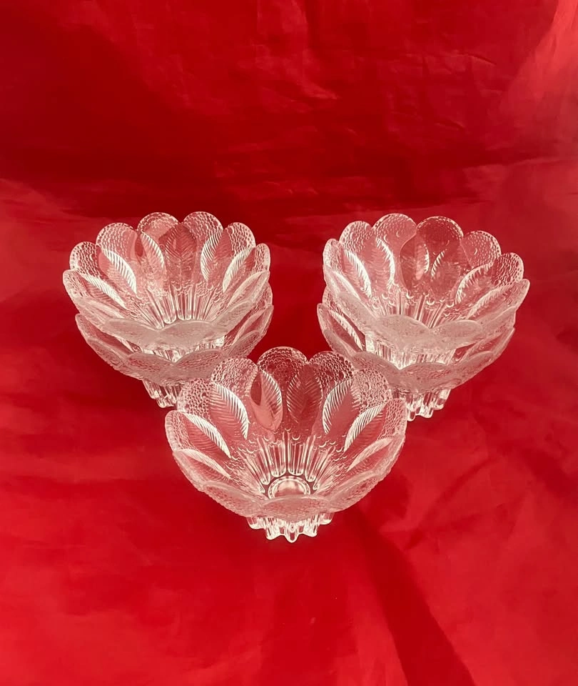 Vintage: “Medea” Crystal Bowl Set by Lausitzer Glaswerks - photo 3