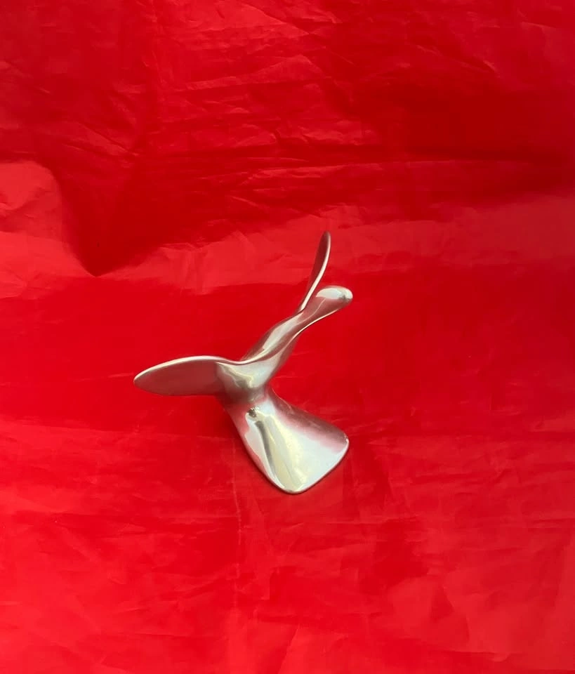 Vintage: Hoselton Cast Aluminium Goose Figurine, Canada - photo 3