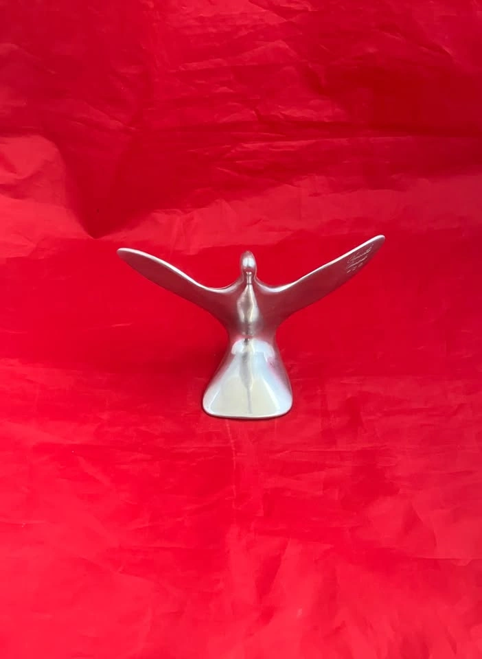 Vintage: Hoselton Cast Aluminium Goose Figurine, Canada - photo 4