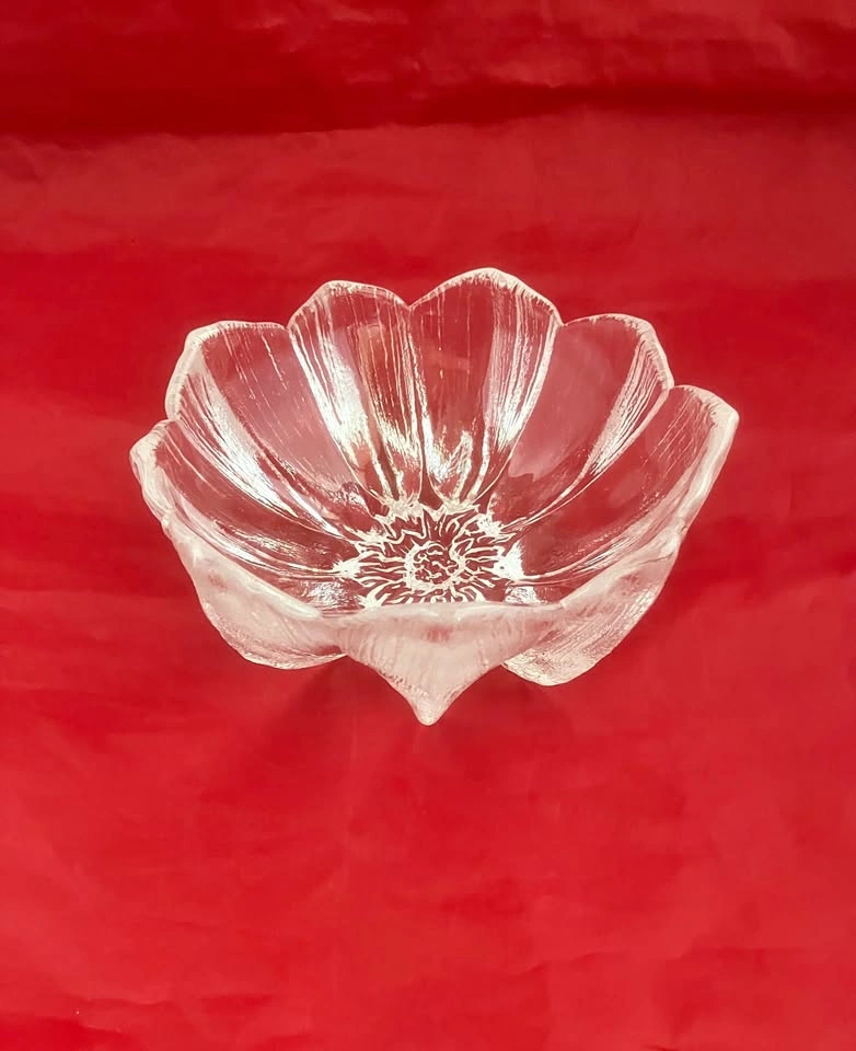 Vintage: Kosta Boda “Lotus” Bowl by Mats Jonasson, Sweden