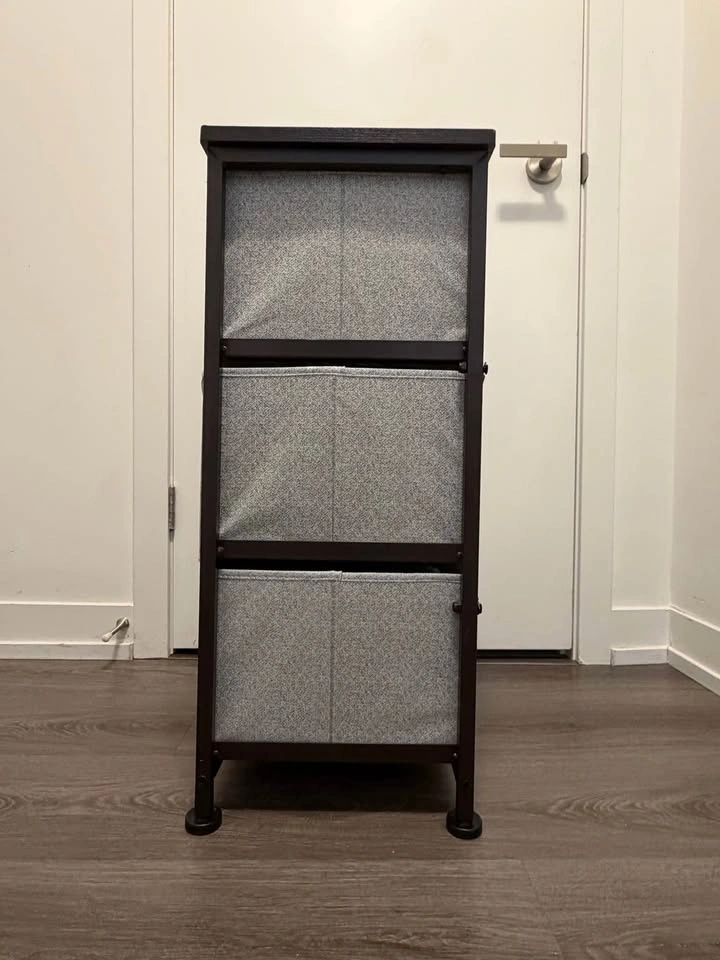 3-Drawer Fabric Storage Dresser - photo 4