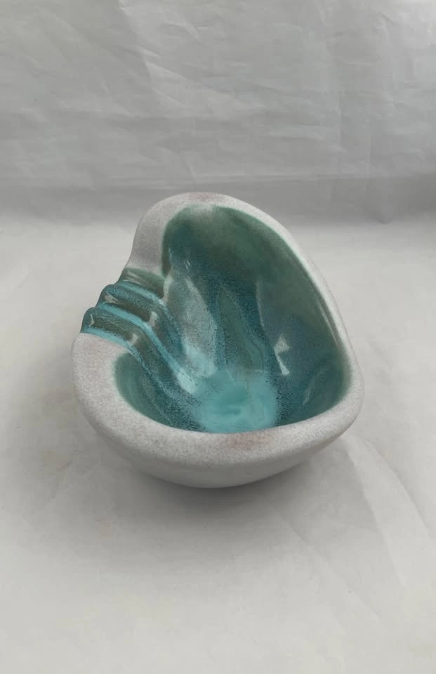 Mid-Century: Sheldon Gants Designed Ashtray for Kroywen Art Cera - photo 2