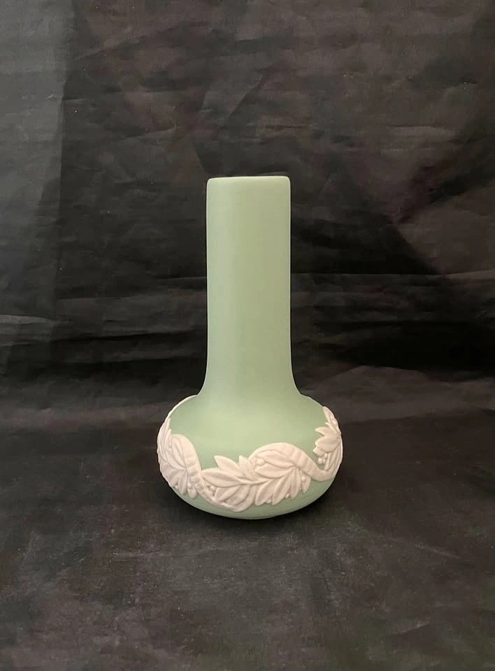 Vintage: Ecanada Art Pottery Jasperware Bud Vase, Canada