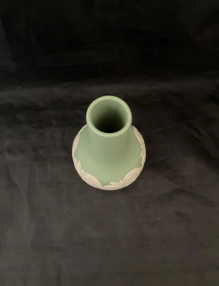 Vintage: Ecanada Art Pottery Jasperware Bud Vase, Canada - photo 3