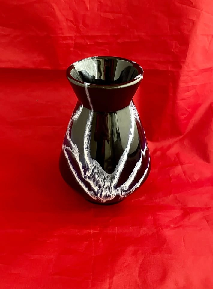 Vintage: 'Granite' Glaze Vase by Blue Mountain Pottery, Canada - photo 2