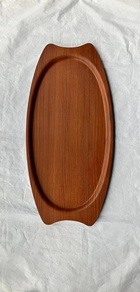 Danish Modern: Teak Veneer Tray by Silva, Denmark