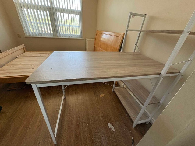 Computer Desk with Shelving