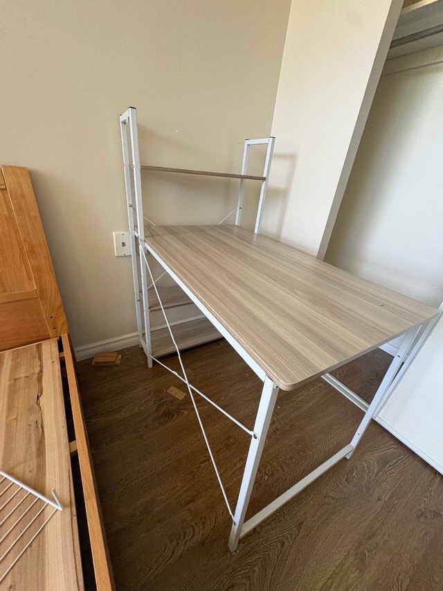 Computer Desk with Shelving - photo 3