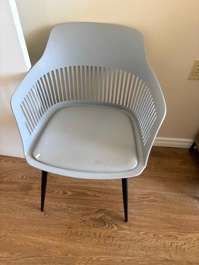 Modern Grey Accent Chair