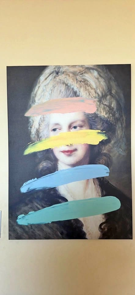 Painting/Portrait with Brushstroke Art